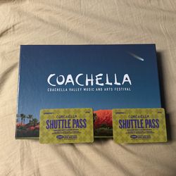 2 Shuttle Pass Weekend 2 Coachella $75 each