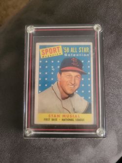Hank Aaron Stan Musial Baseball Card