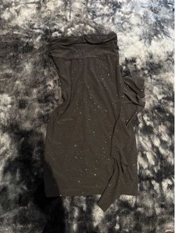 Black sparkle dress