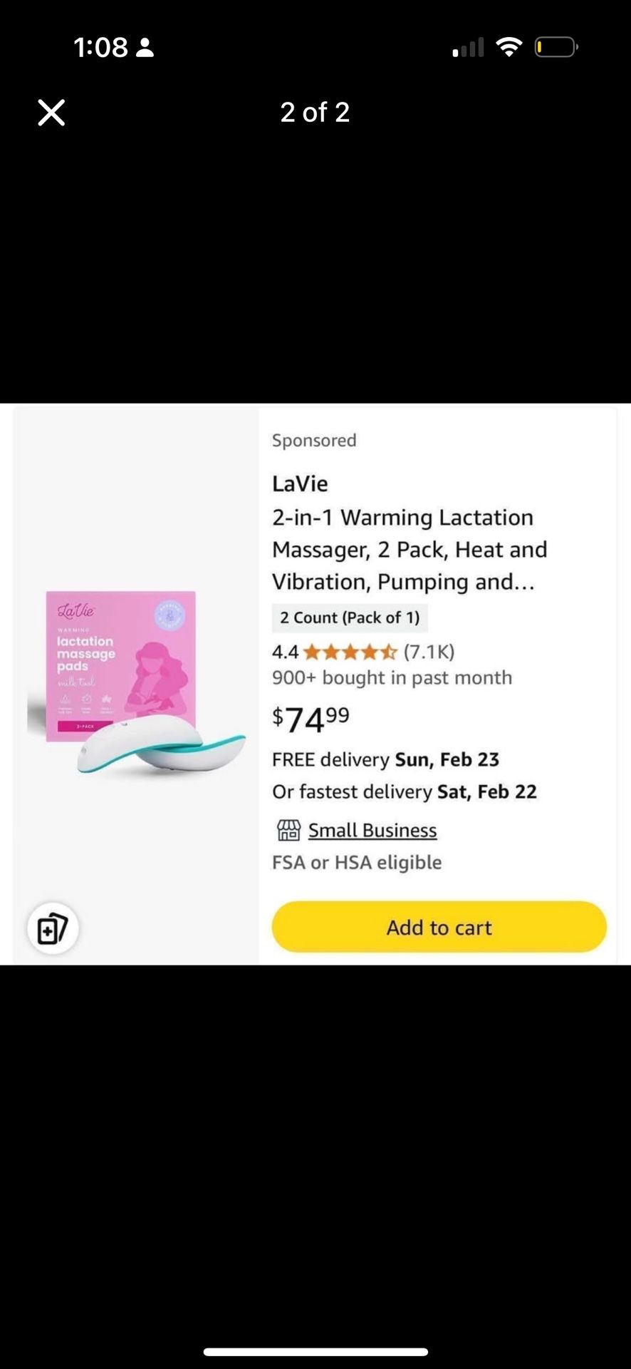 Warming Lactation Massager