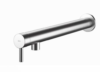 MGS Nemo WS Matte Stainless Steel Bathroom / Bar Faucet Wall Mounted New In Box