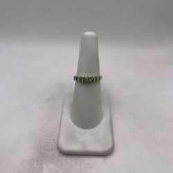 14kt Gold Diamond Engagement Style Band 