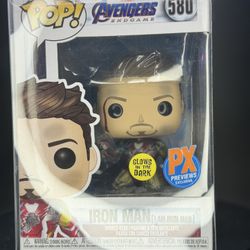 Funko POP! Avengers: Endgame: Iron Man (I am Iron Man) #580 PX