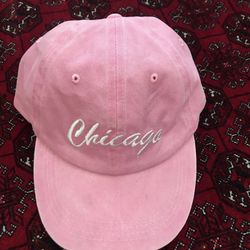 Pink chicago nice hat