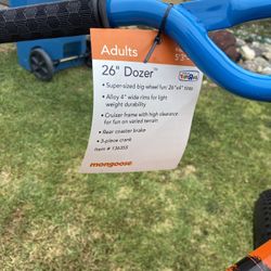 New Mongoose Dozer 26” Fat Tire Bike