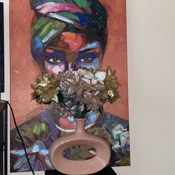Painting And Vase 