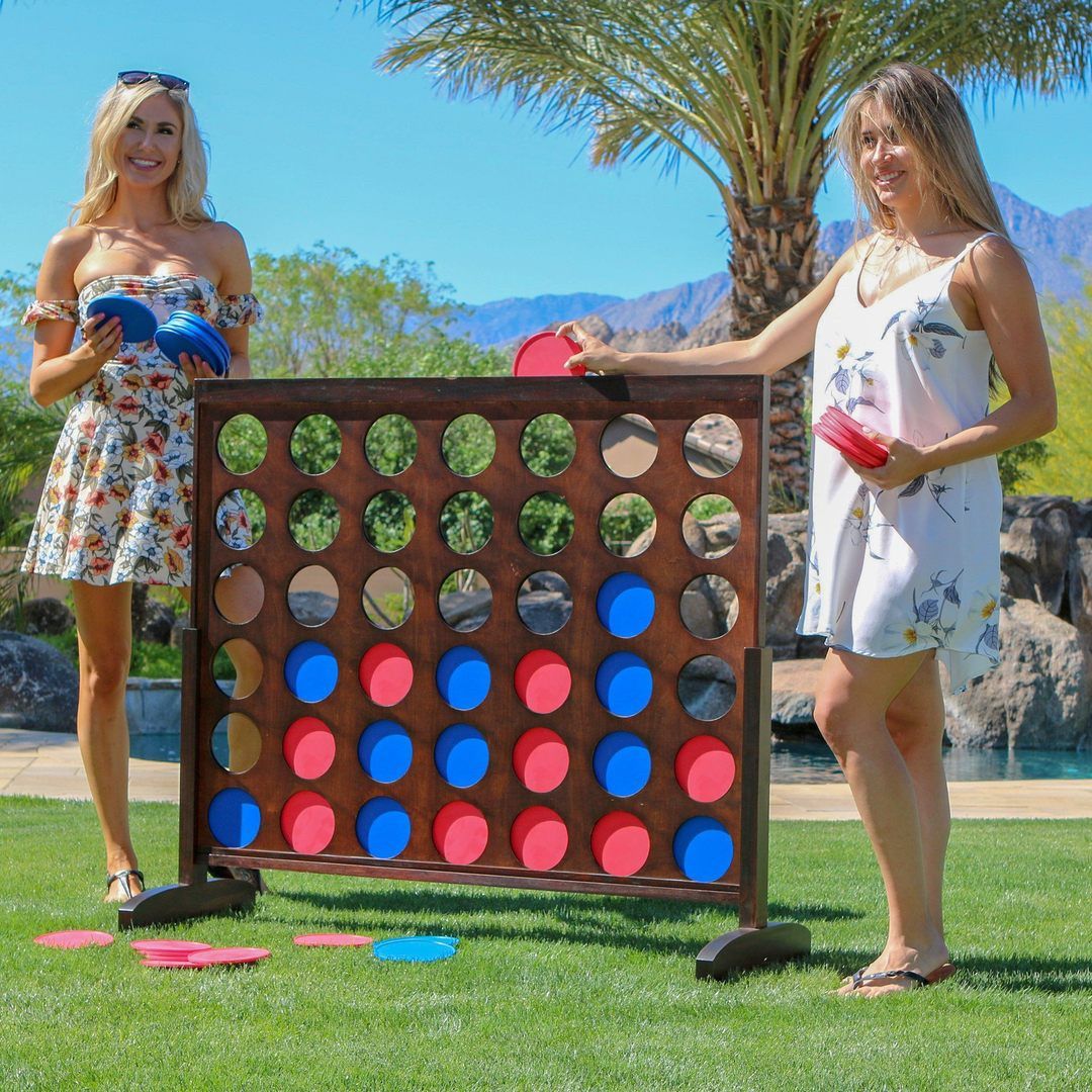 Giant 4 foot connect four game