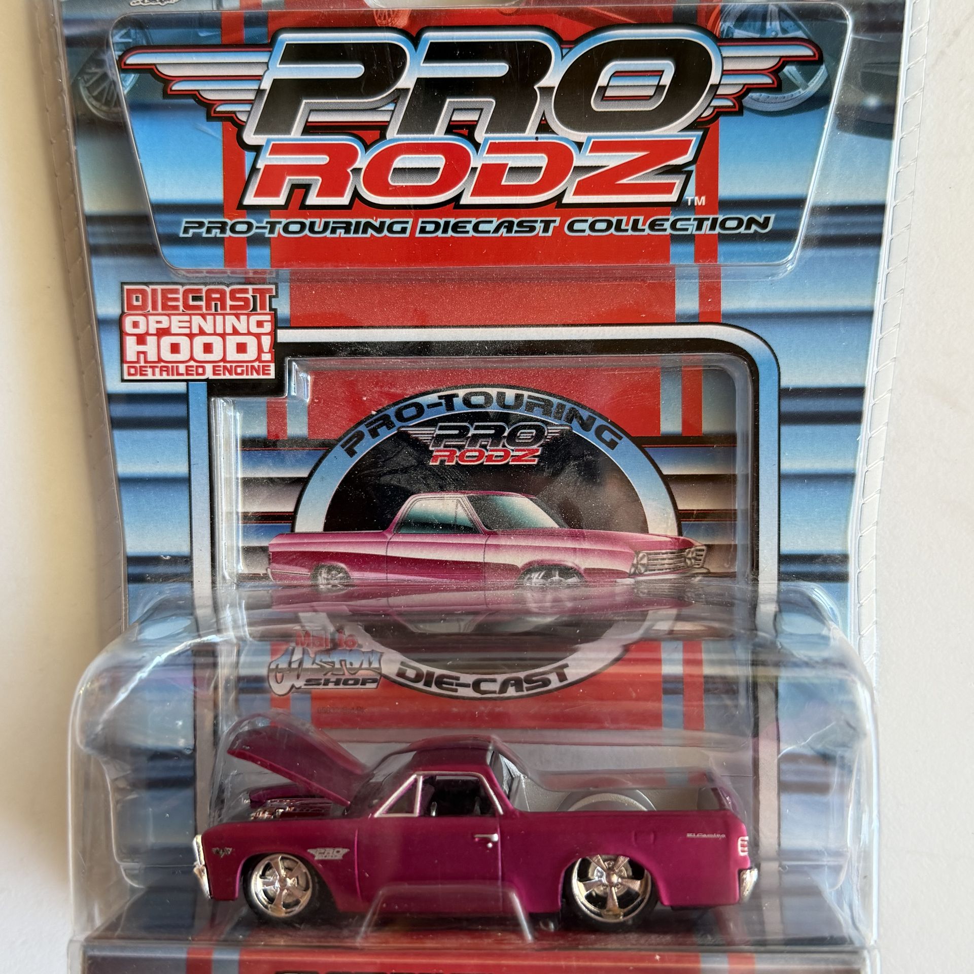 1:64 scale 1967 Chevrolet El Camino from Maisto's Pro Rodz Pro-Touring collection.