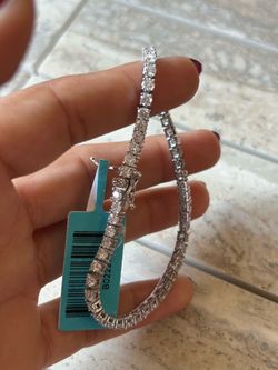Moissanite Tennis Bracelet