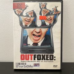 Outfoxed DVD Documentary Rupert Murdoch War Journalism Fox Disinformation 2004