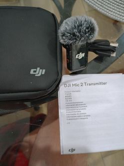 DJI mic 2 transmitter microphone Wireless
