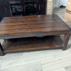 Coffee Table With Matching Side Table