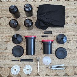 Film Developing Equipment, Development Tanks, Spools, Darkroom bag, Developer Bottles, Accessories