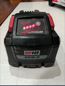Milwaukee 8.0 HD🎈 FIRM🎈 battery  M18 18-Volt Lithium-Ion High Output Battery Pack