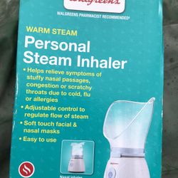 Brand New Facial Steameror Steam Inhaler  Tested Works Perfectly 400 Watts 