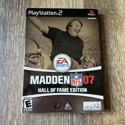 Madden NFL 07: Hall of Fame Edition (Sony PlayStation 2, 2006) - VIP Outlet