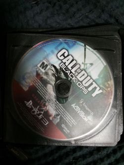 Black ops game's for ps3