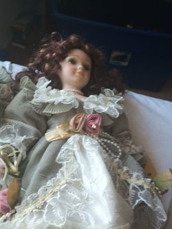 Beautiful Collectable Porcelain Doll