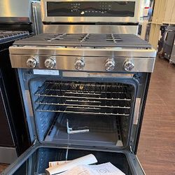 KitchenAid 30" Stainless Steel Freestanding Gas Range