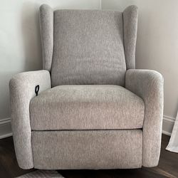 Grey Recliner / rocking chair