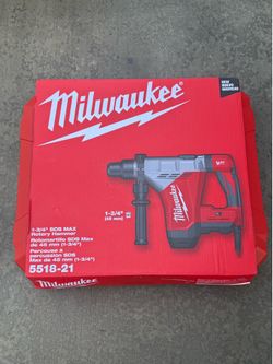 1-3/4" SDS MAX Rotary Hammer Milwaukee 5518-21