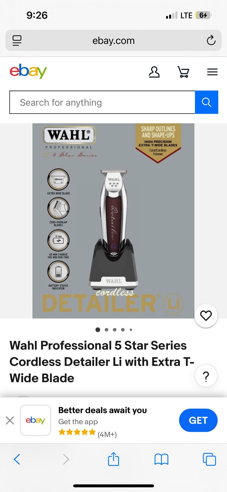 Wahl Detailer Trimmer 