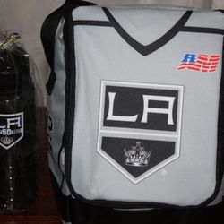 Los Angeles Kings Cooler Lunch Bag And Water Bottle New And Authentic 