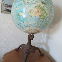 1930s Word Portrait Globe
