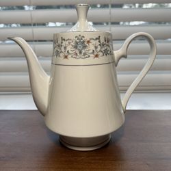 Fine China- China Pearl Moon Light Coffee Pot With Lid