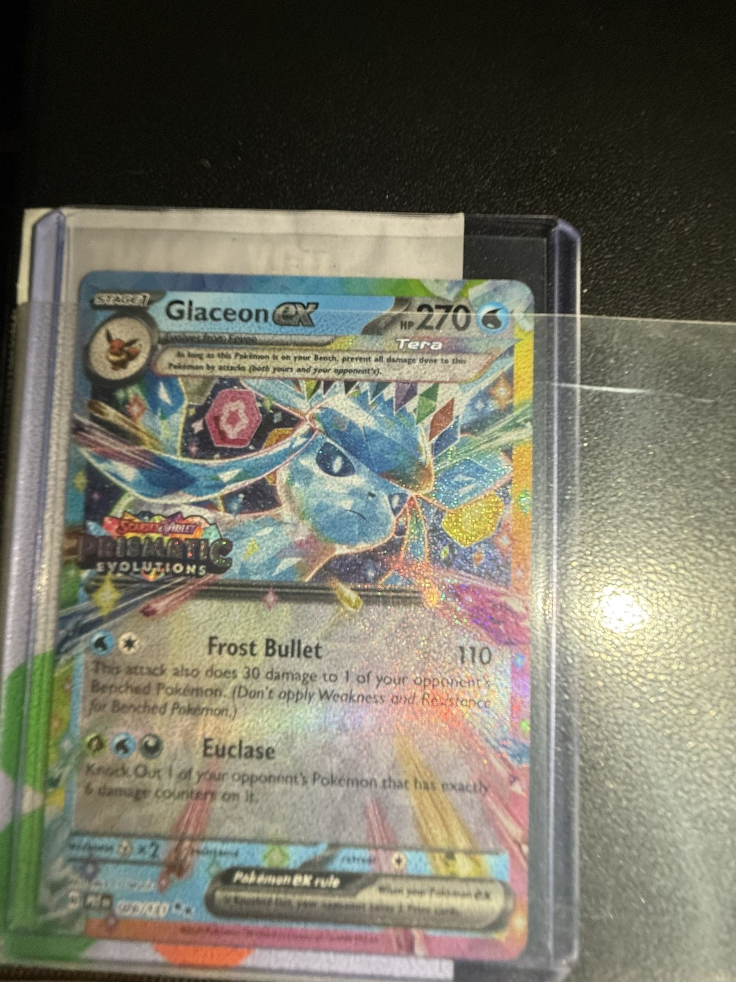 Glaceon ex - 026/131 (Prismatic Evolutions Stamp)