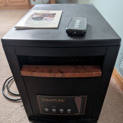 EdenPure GEN 3 Infrared Portable Heater/Remote/User Manual 