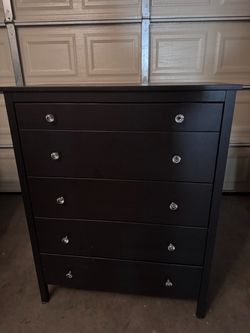 Black dresser