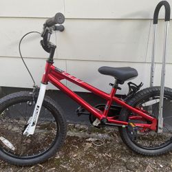 18” Kids Bike And Back-saver Bar