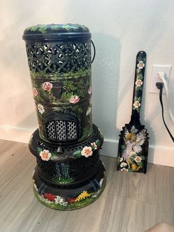 Vintage Painted Heater