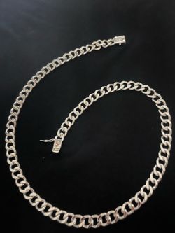 Beautiful 23 inch Thick 925 Sterling Silver Necklace for you or Someone Special