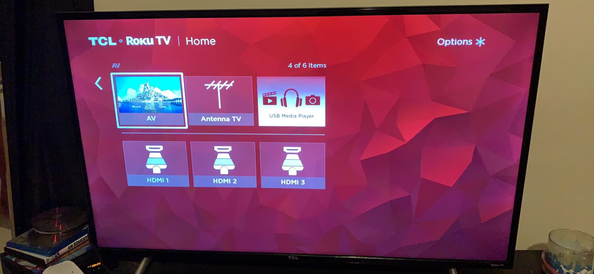 43’ TCL 4K smart TV with Roku