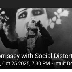 Morrissey with Social Distortion 
