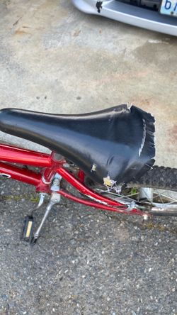 Bmx red kids bike