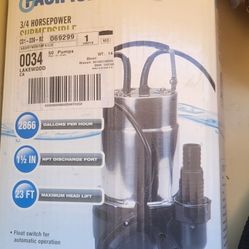 Submersible Pump 