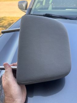 Toyota Tacoma head rest. Back seat