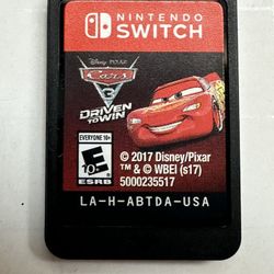 Nintendo Switch 2017 Cars 3 Driven to Win 