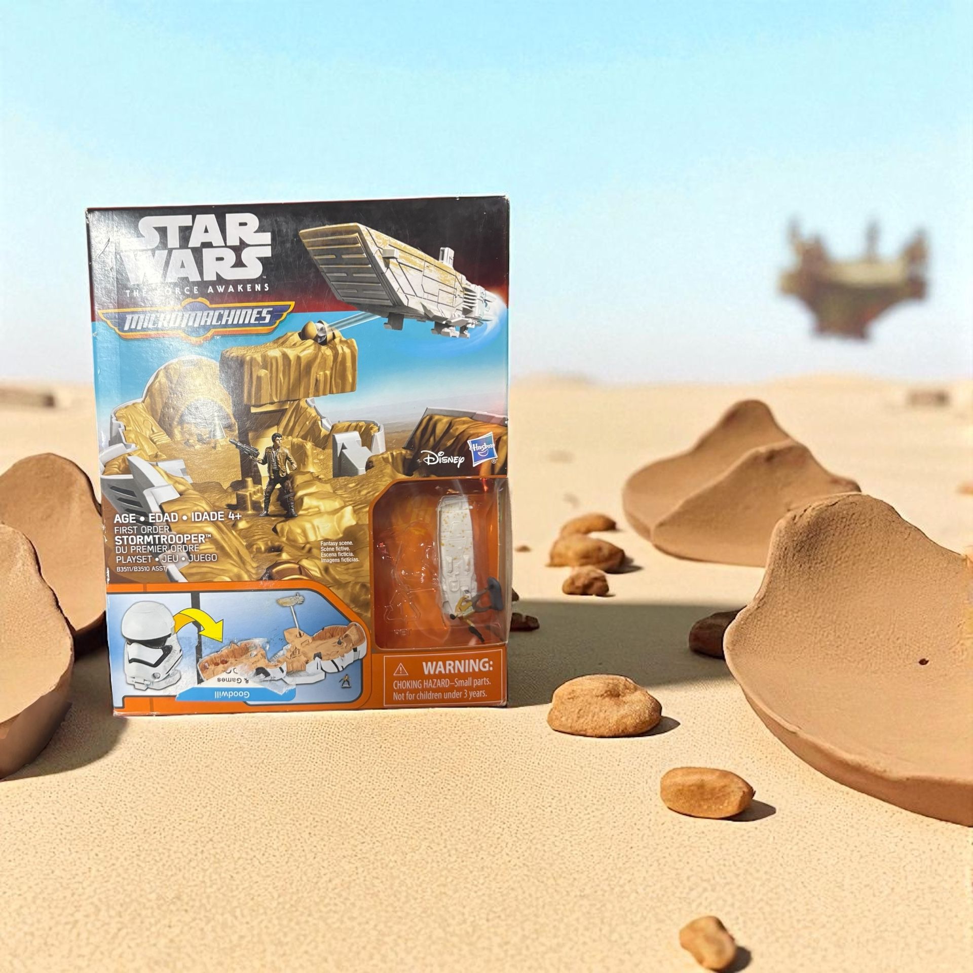 Star Wars The Force Awakens Micro Machine Micro Machine First Order Stormtrooper Playset
