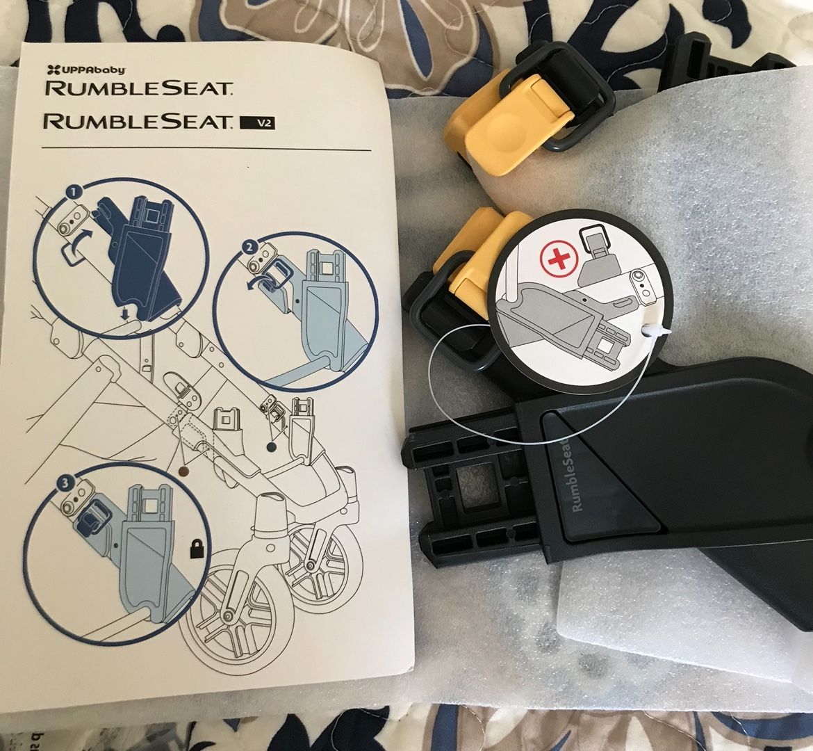 Uppababy Vista Rumble Adapters 