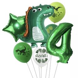 Dinosaur #4 Foil/Latex Balloons.
