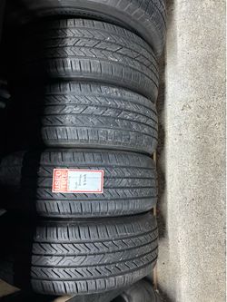 4 USED 21560R16 Toyo All Season tires and alignment for $250 installed and balance.  21560R16 216 60 16 215 60 R 16 215/60/16 215/60/R16  AIl NEW tire
