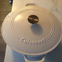 Cuisinart Enameled Cast Iron Casserole, 7-Quart $85 OBO