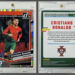 Cristiano Ronaldo 2023-24 Donruss Silver