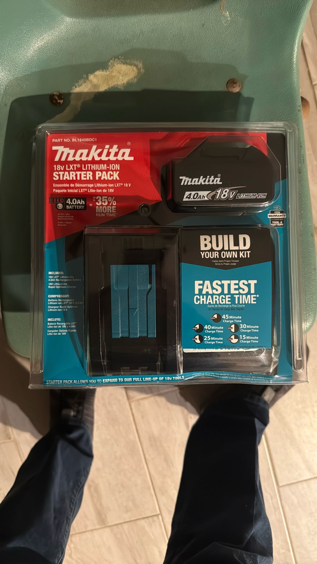 Makita Battery And Charger 