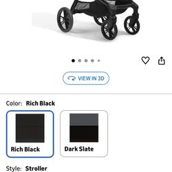 New baby jogger city sights stroller Black Or Dark Slate