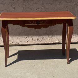 Antique Rouge Console